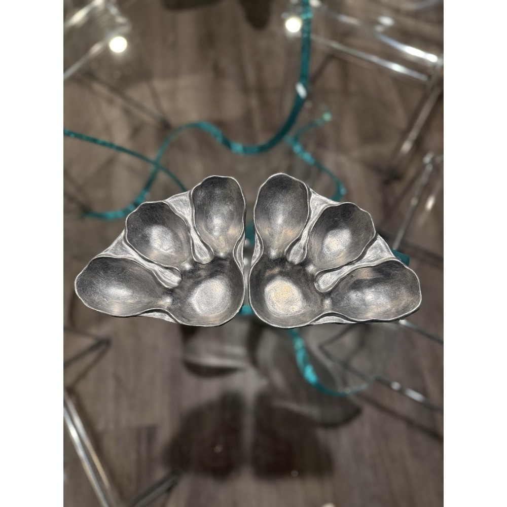 Set Of 2 Trinity The Oyster Bed Metal Cookware Aluminum Dish Tray
